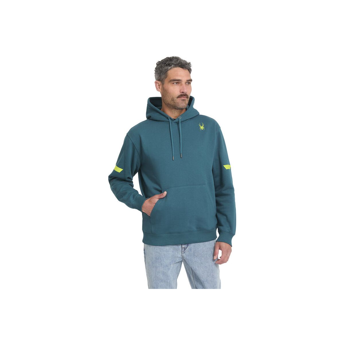 Spyder WEB Invyder Hoodie petrol (PTL) L 38A411600-PTL-L