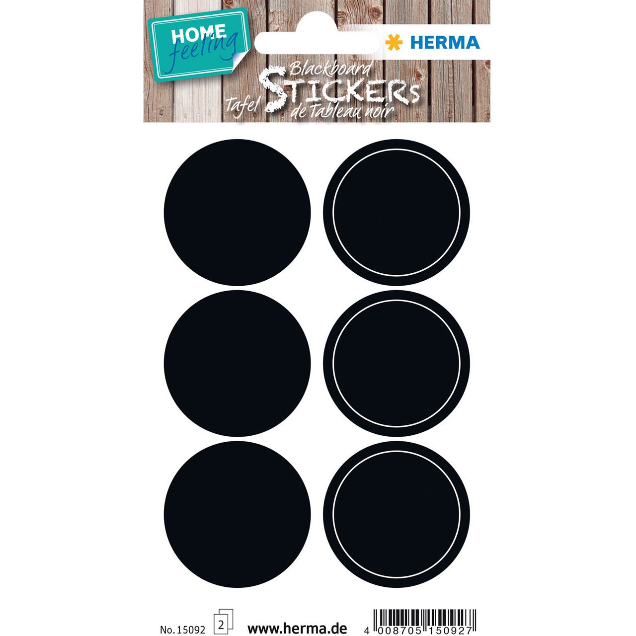 Herma Tafel-Etiketten HOME feeling "Kreise"