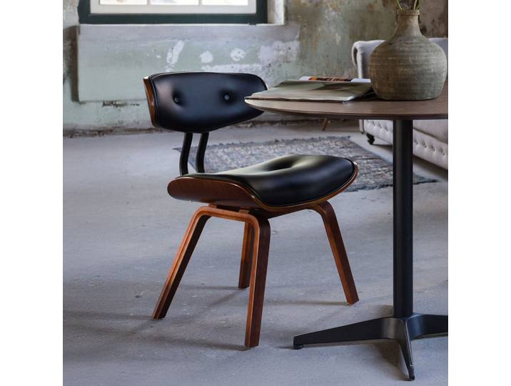 Dutchbone Eetkamerstoel Blackwood - Bruin