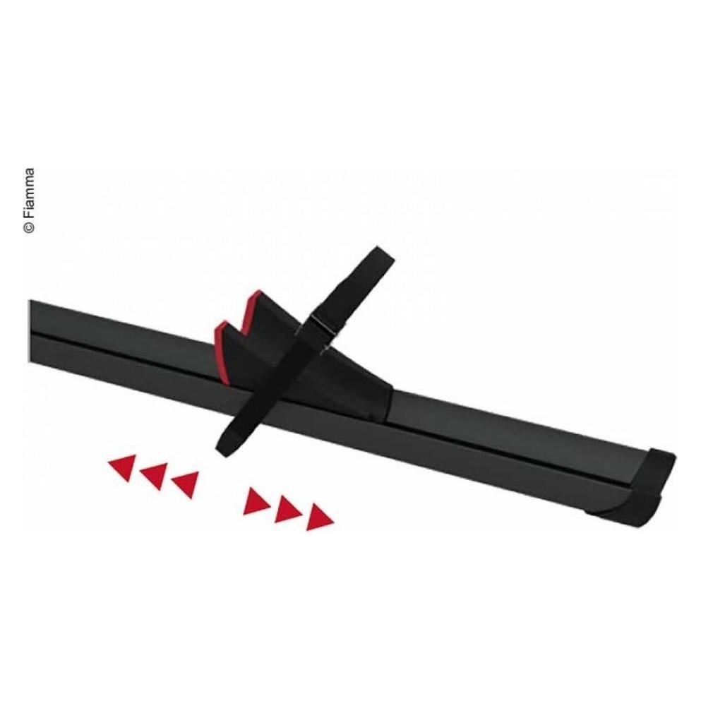 Frankana Fahrradschiene Rail PremiumXL, 139 cm, schwarz (Schwarz) (43817863)