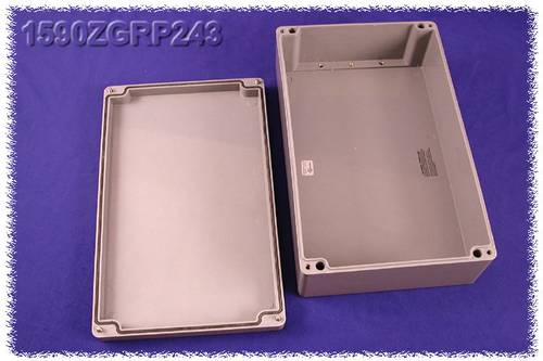 Hammond Electronics 1590ZGRP243PL 1590ZGRP243PL Einlegeplatte Stahlblech Natur 1St.