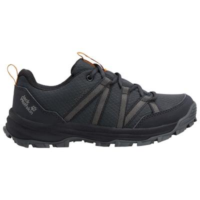 Jack Wolfskin - Kid's Wild Hike Texapore Low - Multisportschuhe 28 | EU 28 schwarz