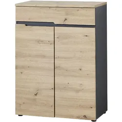 Schuhschrank MAGALI (BHT 80x107x38 cm) - braun - BHT 80x107x38 cm