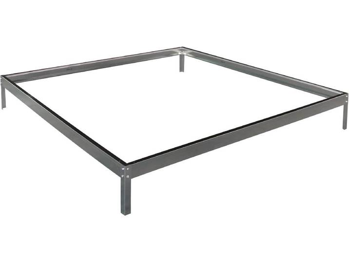 Embase pour serre polycarbonate Hortensia - 3,65 m² - 192 x 190 x 8 cm