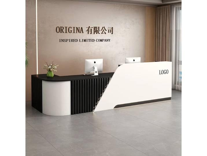 Bureau De réception De luxe Simple, Salon moderne, petite clinique, comptoir De Bar, accessoires, meubles commerciaux