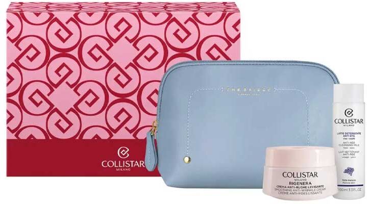 Collistar Cofanetto Regalo Rigenera Crema Anti-Rughe Levigante Viso e Collo