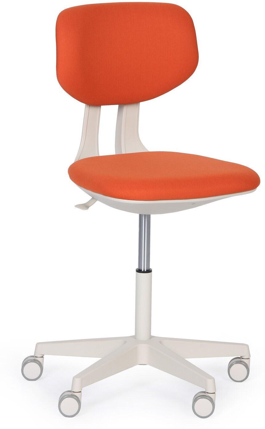 B2B Partner Arbeitsstuhl BEN, weiche Räder, orange