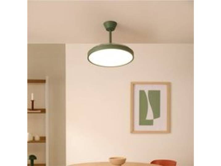Ventilateur de plafond - Create - Wind Clear Studio - Silencieux - Pales rétractables - LED