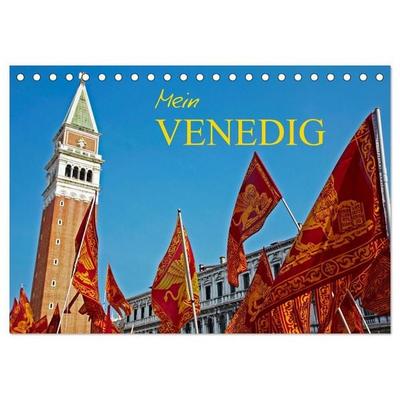 Mein VENEDIG (Tischkalender 2027 DIN A5 quer), CALVENDO Monatskalender