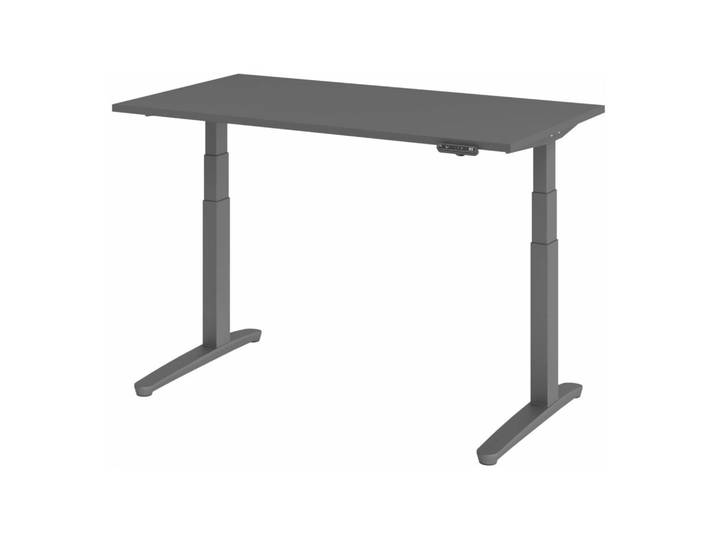 XBHM 14 GG Schreibtisch elektrisch höhenverstellbar Graphit