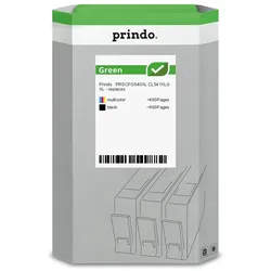 Prindo, Druckerpatrone, kompatibel mit Canon PG-540XL/CL541XL mehrere Farben