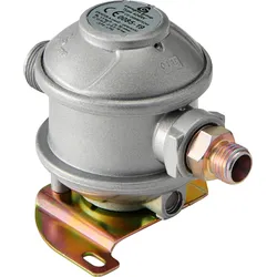 Favex Gasdruckregler Flüssiggas für Wohnwagen 30 mbar 10 mm