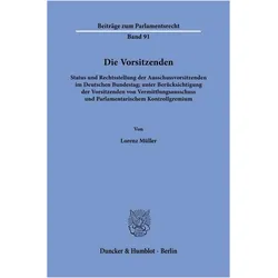 Müller:Die Vorsitzenden, Fachbücher von Lorenz Müller