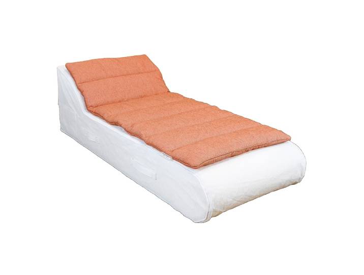 Surmatelas pour bain de soleil place - orange