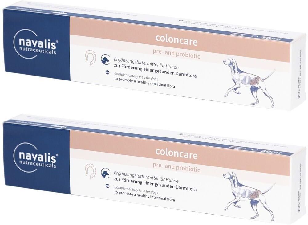 Navalis coloncare pro- und präbiotic DOG Paste 30 ml x2 2x30