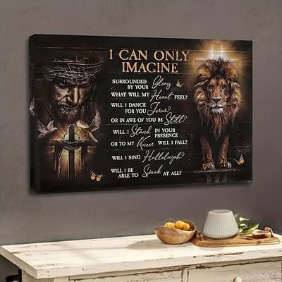 Druck Gerollte Leinwand - Menschen Tiere Modern Kunstdrucke