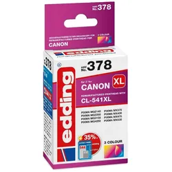 Edding, Druckerpatrone, Tintenpatrone Druckerpatrone ersetzt CLI 541XL Cyan, Magenta, Gelb (Color)