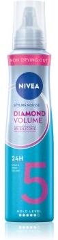 Nivea Diamond Volume mousse para volume e brilho 150 ml. Diamond Volume
