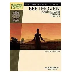 Beethoven Piano Sonatas, Volume 1: Nos. 1-15, Sachbücher von Ludwig van Beethoven