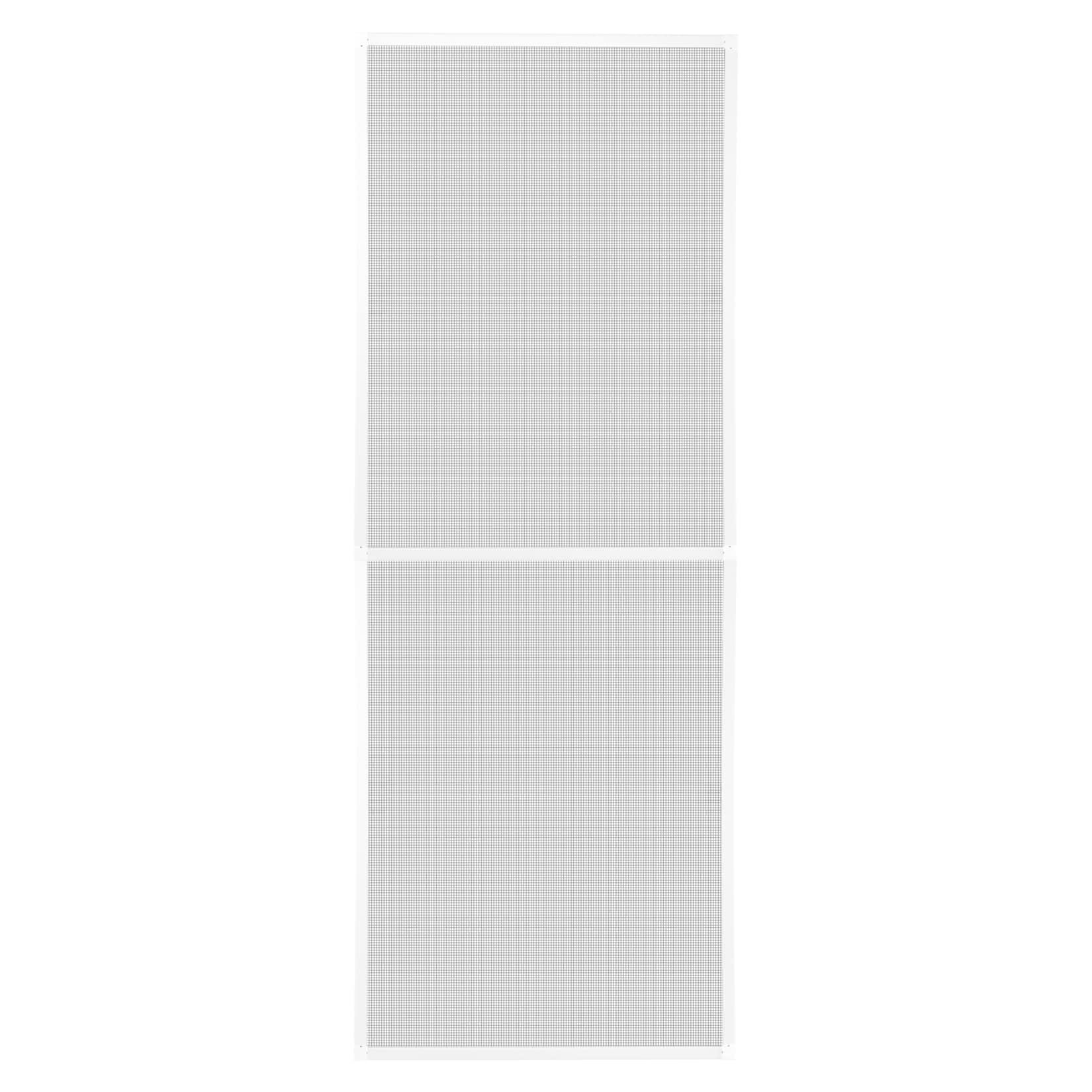 Schellenberg Fliegengitter für bodentiefe Fenster Premium, weiß, 120 x 240 cm