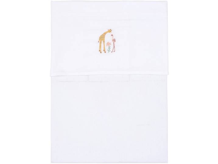 Little Dutch Ledikantlaken Flamingo - Wit