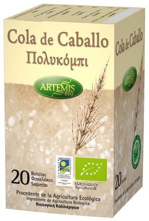 Artemis Bio Infusión de Cola de Caballo bolsitas 20 Bolsitas bio