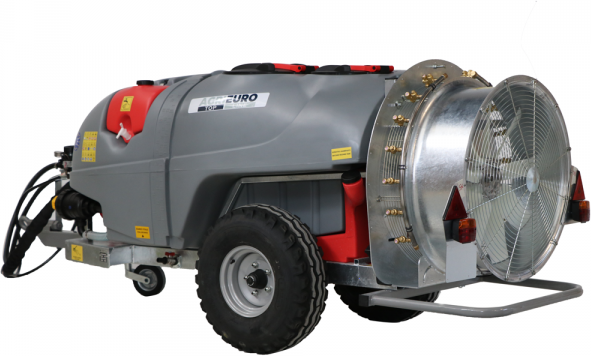 AgriEuro TOP-LINE Gray T Car 1000/80 - Nachlauf-Gebläsespritze für Traktoren - Pumpe AR1064