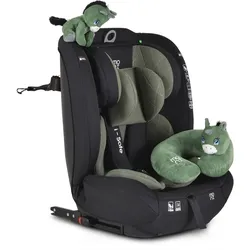 Moni Kindersitz i-Size i-Safe (76-150cm) Isofix, Top Tether, 13-fach verstellbar grün