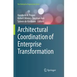 Architectural Coordination of Enterprise Transformation, Fachbücher