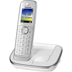 Panasonic KX-TGJ310GW (DE-Version), Telefon, Schwarz, Weiss