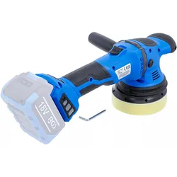 BGS, Schleifmaschine + Poliermaschine, Akku-Exzenter-Poliermaschine bürstenlos 18 V ohne Akku