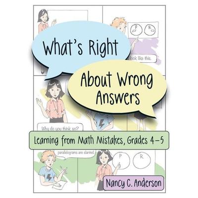 What's Right About Wrong Answers, Taschenbuch von Nancy Anderson, Taylor and Francis, 978-1-62531-086-6