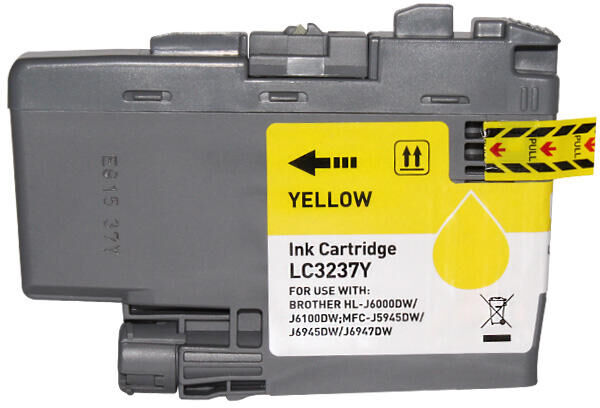 4PAPER Brother LC3237 Amarelo Compatível