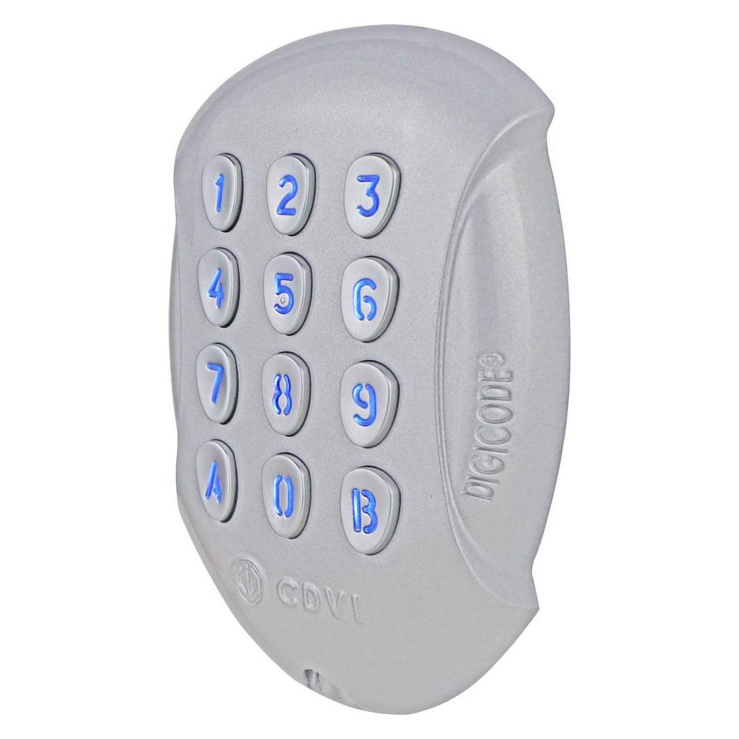 CDVI F0201000047-J Codeschloss 12 V, 24 V, 48V IP65 Bluetooth-fähig, mit beleuchteter Tast (Bluetooth, Elektronische Zahlenkombination) (F0201000047-J)