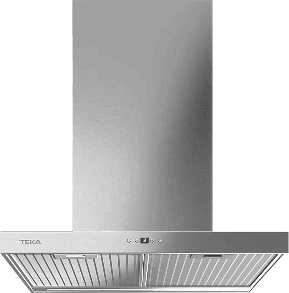 Campana decorativa - Teka DSH 686, 3 Velocidades, 586 m³/h, EcoPower, 60 cm, Inox