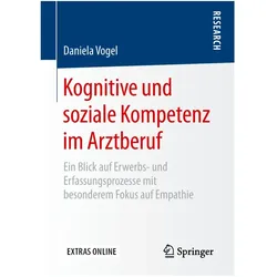 Kognitive und soziale Kompetenz im Arztberuf, Fachbücher von Daniela Vogel