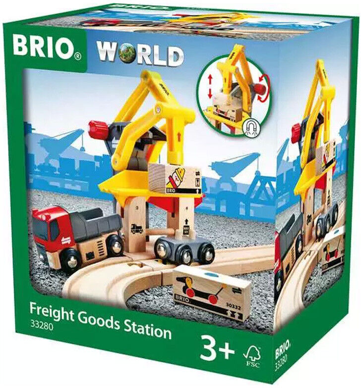 Coffret World : Grue de Chargement de Marchandises - BRIO