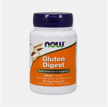 NOW GLUTEN DIGEST ENZYMES 60 CAPSULAS