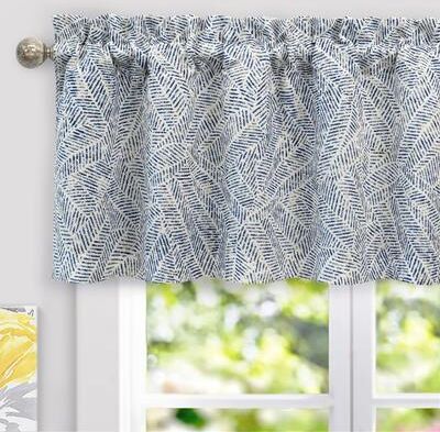 DriftAway Roman Linen Blend Blackout Valance