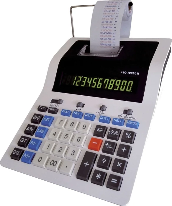 Leo Tischrechner druckend LEO-1230C II (Netzbetrieb) (1230CII)