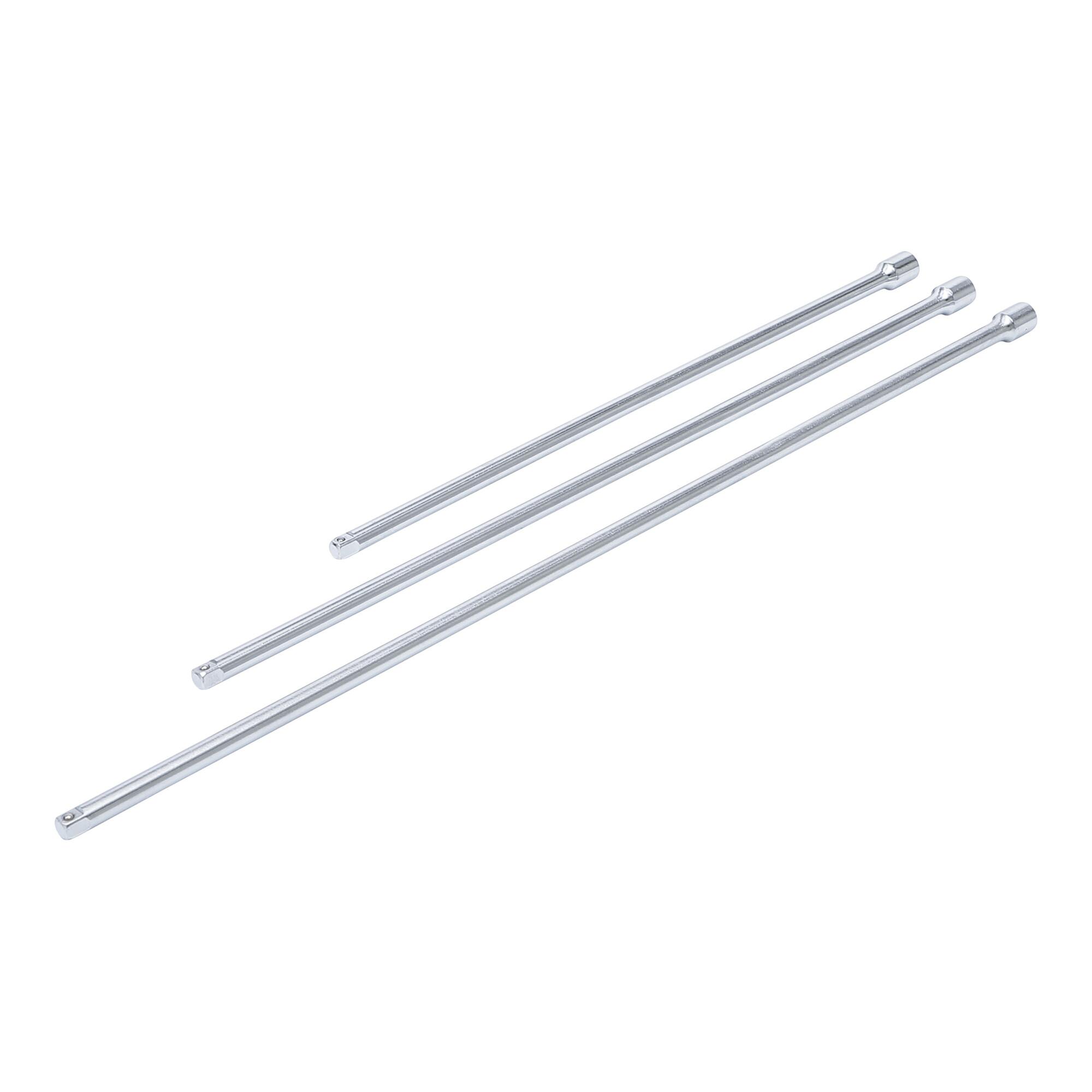 BGS Do it yourself Verlängerungs-Satz 6,3 mm (1/4") 300 / 380 / 450 mm 3-tlg. (92235)