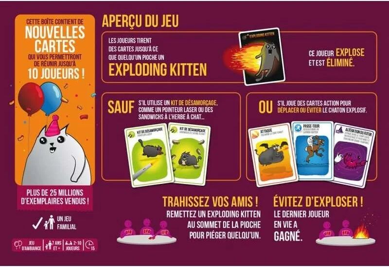 Exploding Kittens : Edition Festive