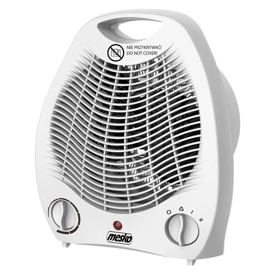 Mesko Heizung MS 7719 Heizlüfter, 2000 W, Baltas (2000 W) (MS7719)