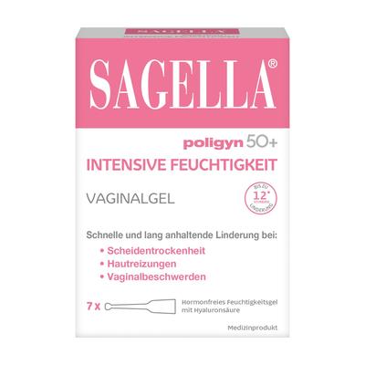 Sagella poligyn 50+ intensive Feuchtigkeit Gel 7 St