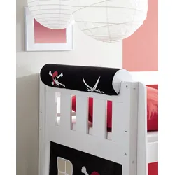 TiCAA Kinder Nackenrolle für Hochbett mit Farbauswahl