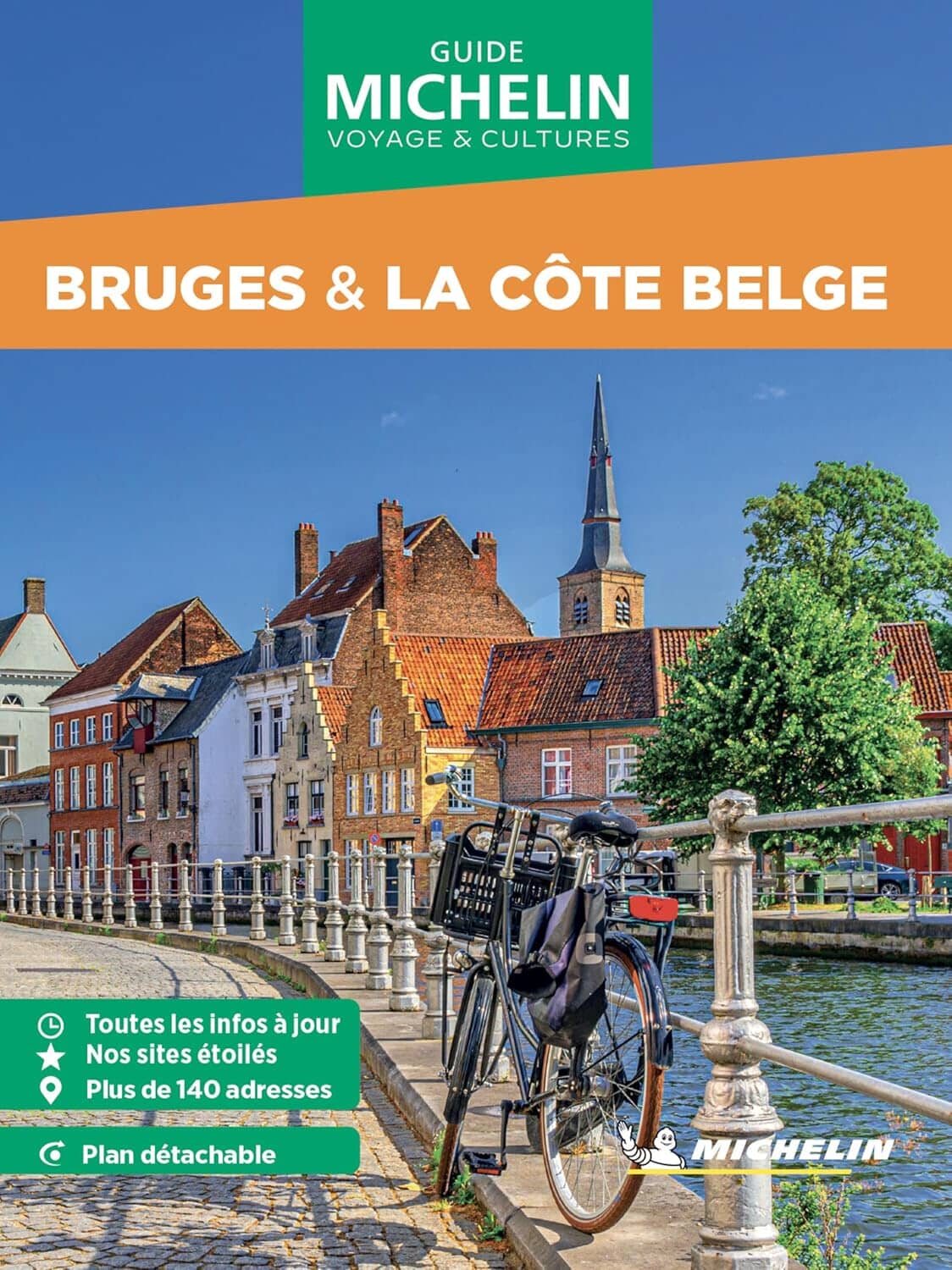 Guide Vert compact - Bruges & la côte belge - Édition 2025   Michelin