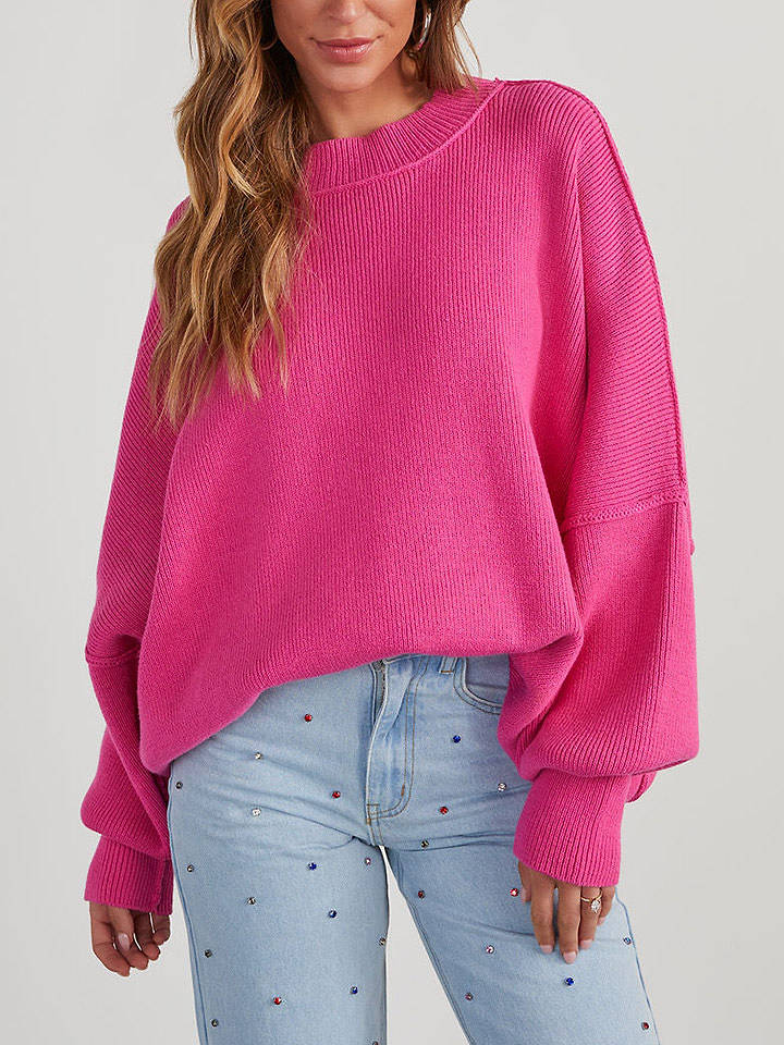 Milan Kiss Pullover in Pink - S