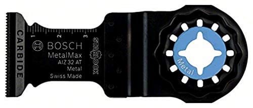 Bosch Starlock Carbide Invalzaagblad voor Metaal en Multifunctioneel Gereedschap (Aiz 32 At)