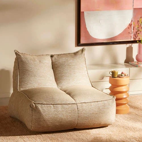 NOUS Living fauteuil Chubby loungefauteuil voor volwassenen