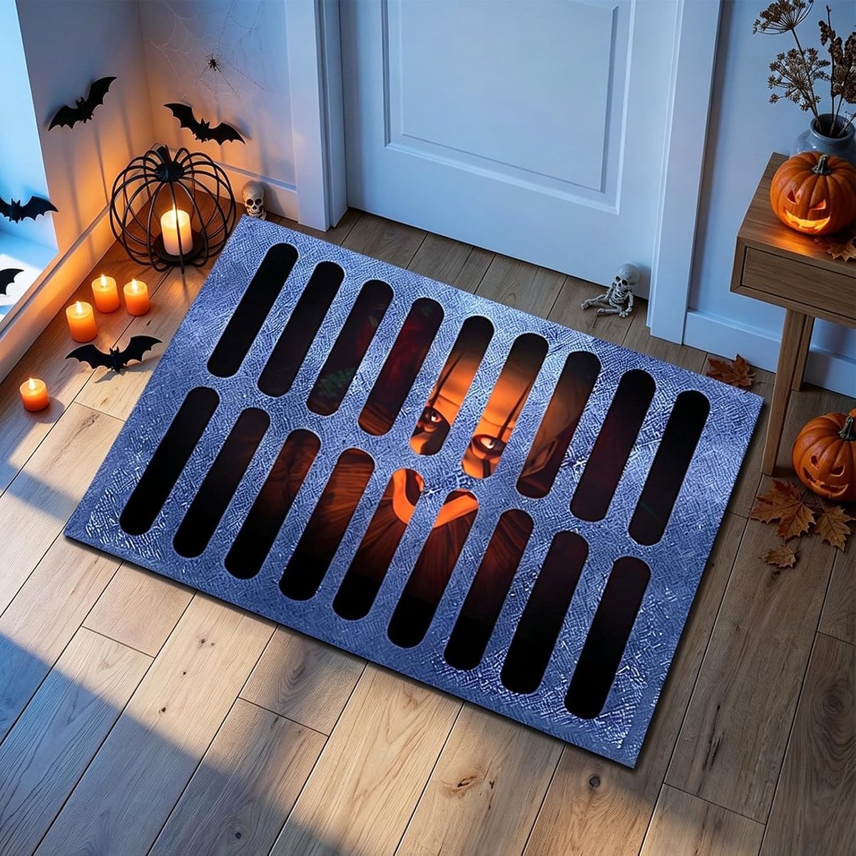 Halloween 3D Deurmat Horror Clown - 40 x 60 cm